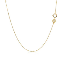 将图片加载到图库查看器，14k Yellow Gold Cable Link Chain 0.5mm
