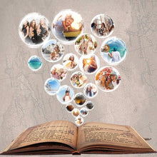 将图片加载到图库查看器，146 page Travel Photo Album Journal Adventure Book For Traveling Office Home School Business Writing Gift Memory Album Cover Refillable Notebook Photo Album
