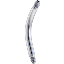 Load image into Gallery viewer, 14G 316l Stainless Steel Replacement Curved Barbell 7/16
