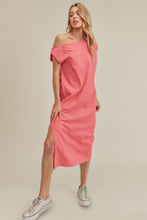 Load image into Gallery viewer, Side Slit Round Neck Sleeveless Midi Dress For Women Versatile, Chic &amp; Comfortable for Any Occasion
