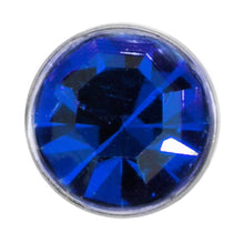 将图片加载到图库查看器，20G Stainless Steel Sapphire Blue Gem Micro Nose Bone
