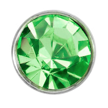 将图片加载到图库查看器，20G Stainless Steel Green Gem Micro Nose Bone
