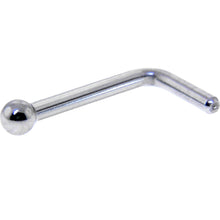 Load image into Gallery viewer, 20G Stainless Steel Stainless Steel Micro Ball Nose Ring L-Shaped
