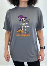Load image into Gallery viewer, Happy Halloween Unisex Bamboo Viscose/Organic Cotton Short Sleeve Graphic T-Shirt
