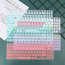 将图片加载到图库查看器，15.6 inch Notebook Laptop Keyboard Cover Protector Keyboard Skin Protector For Gaming Lovers Perfect Fit Silicone Skin Keyboard Covers For Laptops
