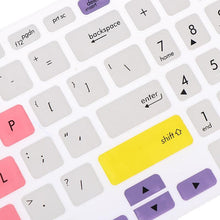 将图片加载到图库查看器，15.6 inch Notebook Laptop Keyboard Cover Protector Keyboard Skin Protector For Gaming Lovers Perfect Fit Silicone Skin Keyboard Covers For Laptops
