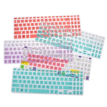 将图片加载到图库查看器，15.6 inch Notebook Laptop Keyboard Cover Protector Keyboard Skin Protector For Gaming Lovers Perfect Fit Silicone Skin Keyboard Covers For Laptops

