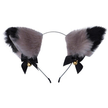 Load image into Gallery viewer, 15 Colors Beautiful Masquerade Halloween Cat Ears Cosplay Cat Ear Party Costume Bow Tie Bell Headwear Headband Gorgeous Hair Accessories For Women
