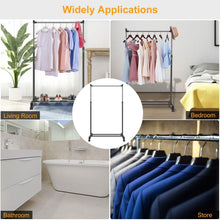 Load image into Gallery viewer, 15 kg./33 lbs. Height Adjustable Garment Racks
