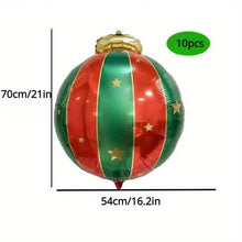 Load image into Gallery viewer, 15-Pieces: Giant Shatterproof Christmas Hanging Ball Decorations
