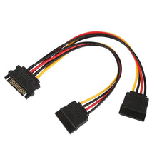 Load image into Gallery viewer, 15 Pin Y Splitter Cable Adapter
