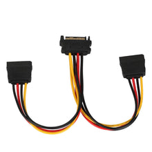 Load image into Gallery viewer, 15 Pin Y Splitter Cable Adapter
