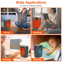 Load image into Gallery viewer, 1500W Electric Space Heater Ceramic Heater Fan with 3 Modes Remote Control Digital Display

