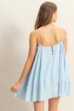 将图片加载到图库查看器，A-Line Flowy Mini Cami Dress with Pockets – Chic, Playful, and Practical for a Relaxed Summer Look with Flowy Design and Convenient Pockets
