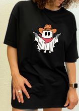 将图片加载到图库查看器，Cowboy Ghost Unisex Bamboo Viscose/Organic Cotton Short Sleeve Graphic T-Shirt
