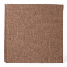 Load image into Gallery viewer, 16-inch 20 Pages Self Adhesive Photo Album DIY Scrapbook Rustic Linen Cloth Cover Personalize Album for Wedding Memory Album  Home Decor House Decoration DIY Memorable Gifts For Loved Ones
