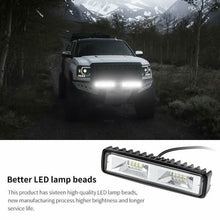 将图片加载到图库查看器，16 LEDs 48w DRL LED Work Light Driving Lamp
