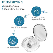 Load image into Gallery viewer, 16-Pack: Silicone Magnetic Nose Clip Portable Mini Anti Snoring
