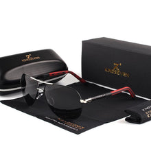 Load image into Gallery viewer, Summer Luxury  Aluminum Magnesium Men's  Retro Aviation Popular Sunglasses Polarized Men Mirror Glasses oculos  Eyewear Accessories For Men
