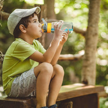 Load image into Gallery viewer, 16.2oz Leak-proof Kids Water Bottle with Straw Push Button
