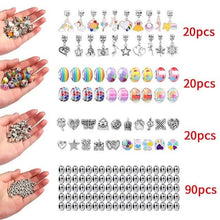 Load image into Gallery viewer, 165-Piece: Gorgeous Color Beads DIY Handmade Children's Bracelet Set
