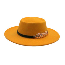 Load image into Gallery viewer, Autumn Winter Women Men  Vintage Fedora Women's Foldable Short Brim  Floppy Hat Gentleman Elegant Warm Hats Lady Party Luxury Caps Classic Summer Beach Sun Hat

