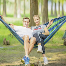 Load image into Gallery viewer, Portable Hammock – Anti-Roll, Lightweight, Easy Setup
