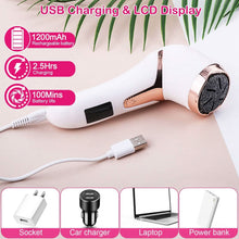 Load image into Gallery viewer, 17-Pieces Set: Electric Foot Callus Remover with Vacuum Foot Grinder Rechargeable
