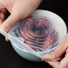 Load image into Gallery viewer, 6-Pack: Reusable Silicone Stretch Lids
