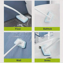 Load image into Gallery viewer, 7-Piece Set: Detachable Cleaning Brush with 7 Sponges for Bathtub, Tile, Floor &amp; Window
