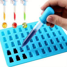 Load image into Gallery viewer, 10-Pack Colorful Silicone Eye Droppers – Crafts, Gummy Making, Candy Molds
