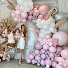 将图片加载到图库查看器，175pcs Pink Purple Arch Garland Kit Balloons Set For Birthday Wedding Party Background Decor Bridal Showers Girl Birthday Decoration
