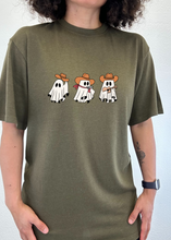 Load image into Gallery viewer, Cowboy Ghosts Unisex Bamboo Viscose/Organic Cotton Short Sleeve Graphic T-Shirt
