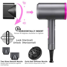 将图片加载到图库查看器，1800W Professional Hair Dryer with Diffuser Ionic Conditioning
