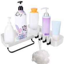 Load image into Gallery viewer, 180° Rotatable Bathroom Corner Caddy Shelf
