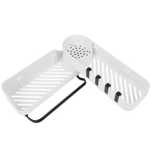 Load image into Gallery viewer, 180° Rotatable Bathroom Corner Caddy Shelf
