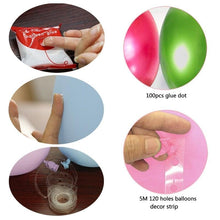 将图片加载到图库查看器，183Pcs Retro Hot Pink Baby Pink 4D Balloons For Baby Shower Bridal Shower Birthday Party For Decoration Girl Birthday Ballons
