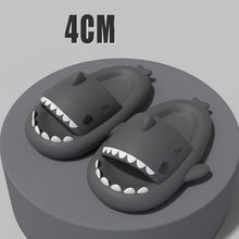 Load image into Gallery viewer, New Men and Women Summer Slippers Lovely Shark Shape Slides Outdoor Women Shoes Flip Flops Lightweight Open Toe Beach Pool Slides Sandals Shark Shower Slipper

