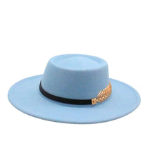 Load image into Gallery viewer, Autumn Winter Women Men  Vintage Fedora Women's Foldable Short Brim  Floppy Hat Gentleman Elegant Warm Hats Lady Party Luxury Caps Classic Summer Beach Sun Hat

