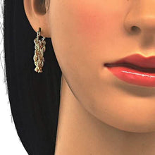 Load image into Gallery viewer, 18k Gold Filled High Polish Finsh Medium Hoop
