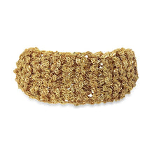 将图片加载到图库查看器，18k White Gold Braided Bracelet
