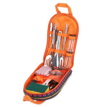 Load image into Gallery viewer, 19-Piece: Camping Cooking Utensil Kit Portable Picnic Cookware
