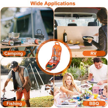 Load image into Gallery viewer, 19-Piece: Camping Cooking Utensil Kit Portable Picnic Cookware
