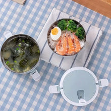 将图片加载到图库查看器，Stainless Steel Insulated Bento Lunch Box – 2/3/4 Layer
