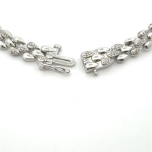 Load image into Gallery viewer, Genuine .25ct Diamond Tennis Bracelet Sterling Silver
