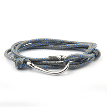 将图片加载到图库查看器，Fashion Hot Multilayer Rope Bracelet hope Anchor Sailor Anchor Bracelets  For Men and  Women Best Gift Hook Bracelet
