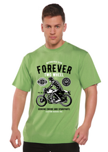 Load image into Gallery viewer, Forever Two Wheel Men's Bamboo Viscose/Organic Cotton Short Sleeve Graphic T-Shirt

