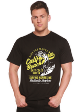 Load image into Gallery viewer, Ride The Waves Spun Bamboo® Men's Bamboo Viscose/Organic Cotton Short Sleeve Graphic T-Shirt

