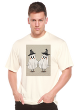 Load image into Gallery viewer, Cute Ghost Men's Bamboo Viscose/Organic Cotton Short Sleeve Graphic T-Shirt
