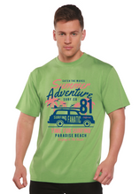 将图片加载到图库查看器，Sammer Adventure Spun Bamboo® Men's Bamboo Viscose/Organic Cotton Short Sleeve Graphic T-Shirt
